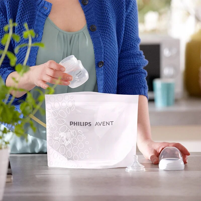 Philips Avent Steriliser bags SCF297/05 vrečke za sterilizacijo za mikrovalovno pečico 5 kos
