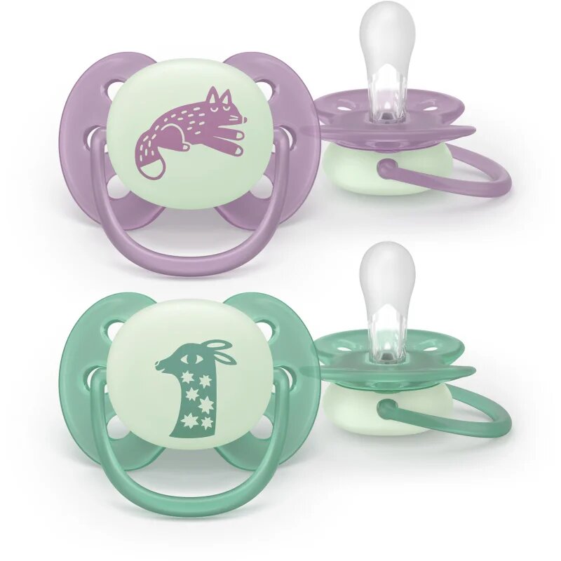 Philips Avent Ultrasoft Night SCF094/04 6-18m duda Neutral 2 kos