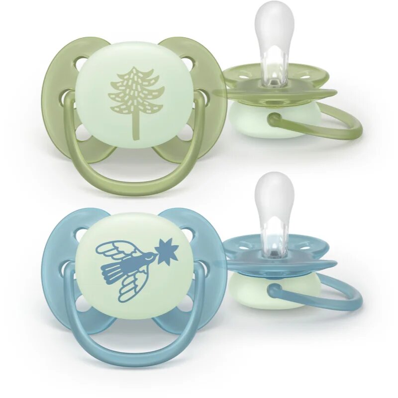 Philips Avent Ultrasoft Night SCF094/05 18+m duda Neutral 2 kos