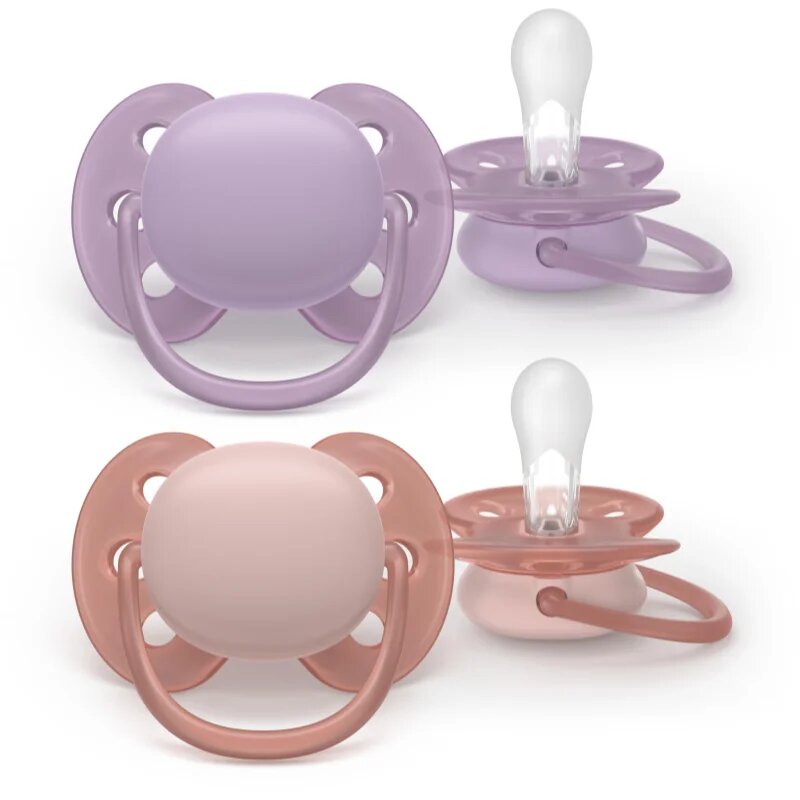 Philips Avent Ultrasoft SCF091/43 6-18 m duda Girl 2 kos