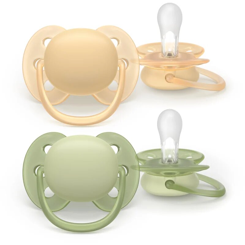 Philips Avent Ultrasoft SCF091/45 6-18 m duda Neutral 2 kos