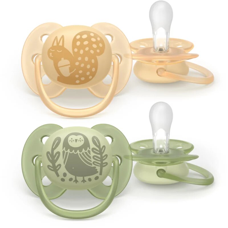 Philips Avent Ultrasoft SCF091/46 6-18 m duda Neutral 2 kos