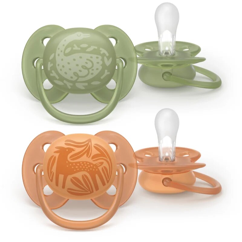 Philips Avent Ultrasoft SCF093/06 18+m duda Neutral 2 kos
