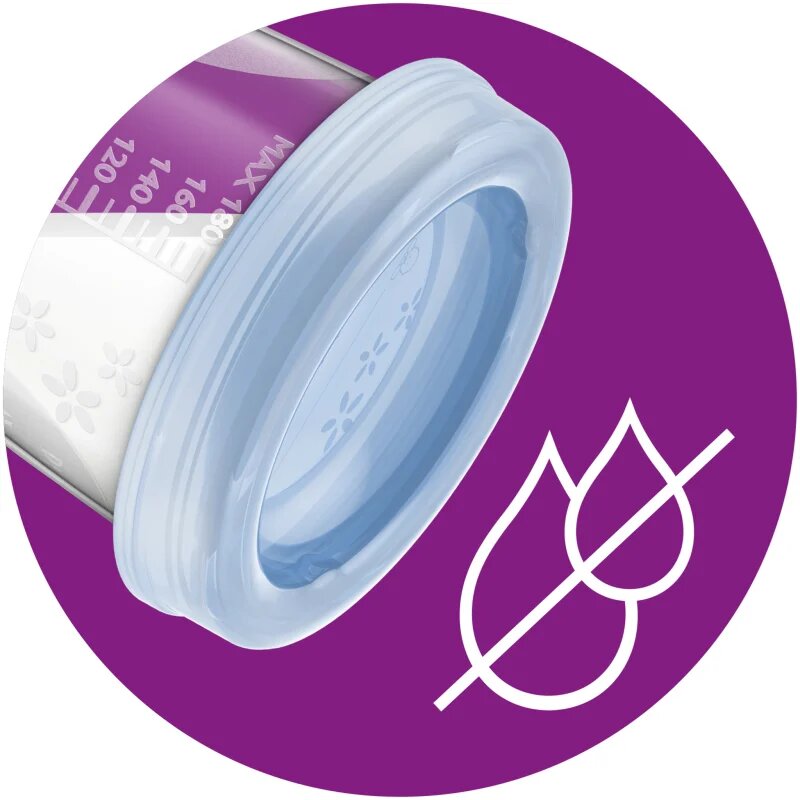 Philips Avent VIA SCF619/05 lonček s pokrovčkom 5x180 ml