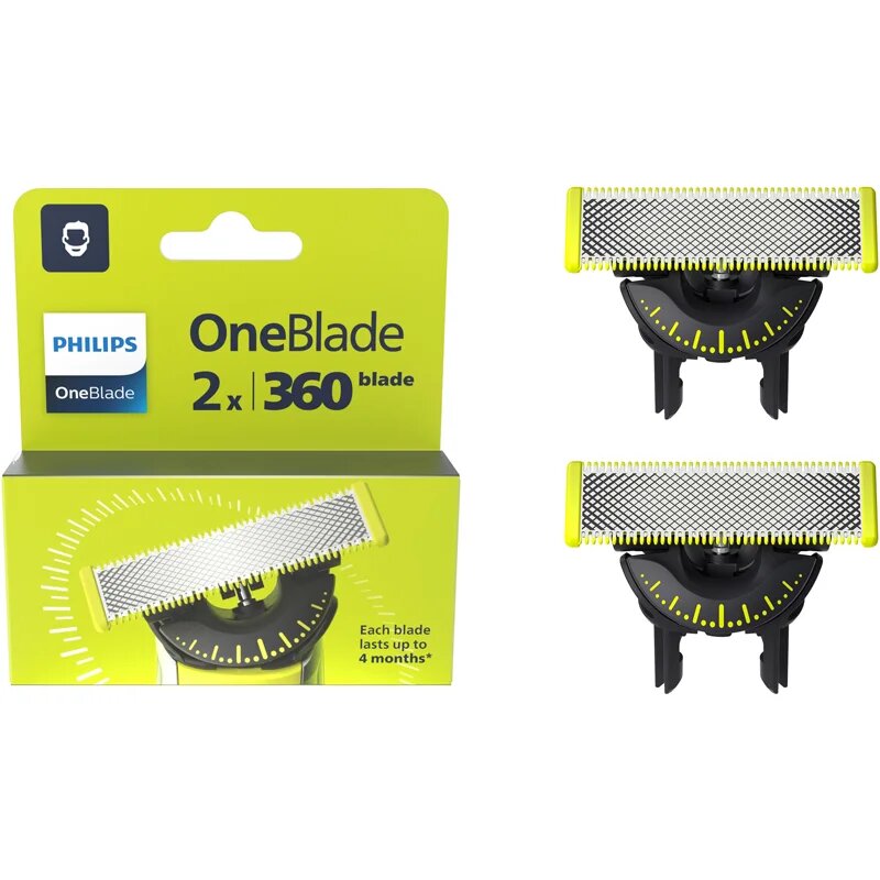 Philips OneBlade 360 QP420/50 nadomestne britvice for OneBlade 360 2 kos