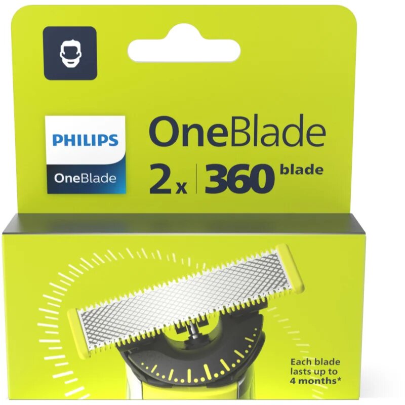 Philips OneBlade 360 QP420/50 nadomestne britvice for OneBlade 360 2 kos