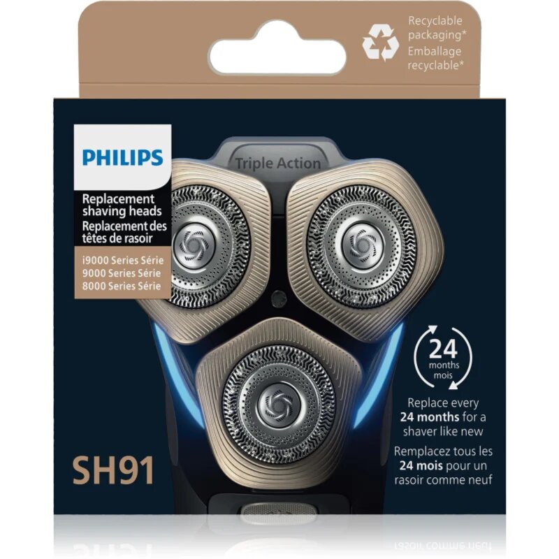 Philips Series 9000 SH91/50 nadomestne brivne glave 1 kos