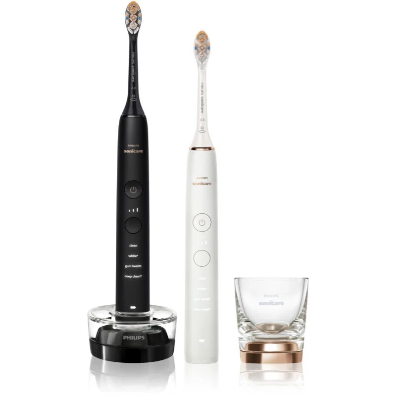 Philips Sonicare 9000 DiamondClean HX9914/69 sonična električna zobna ščetka 2 telesisonična električna zobna ščetka 2 telesi 2 kos