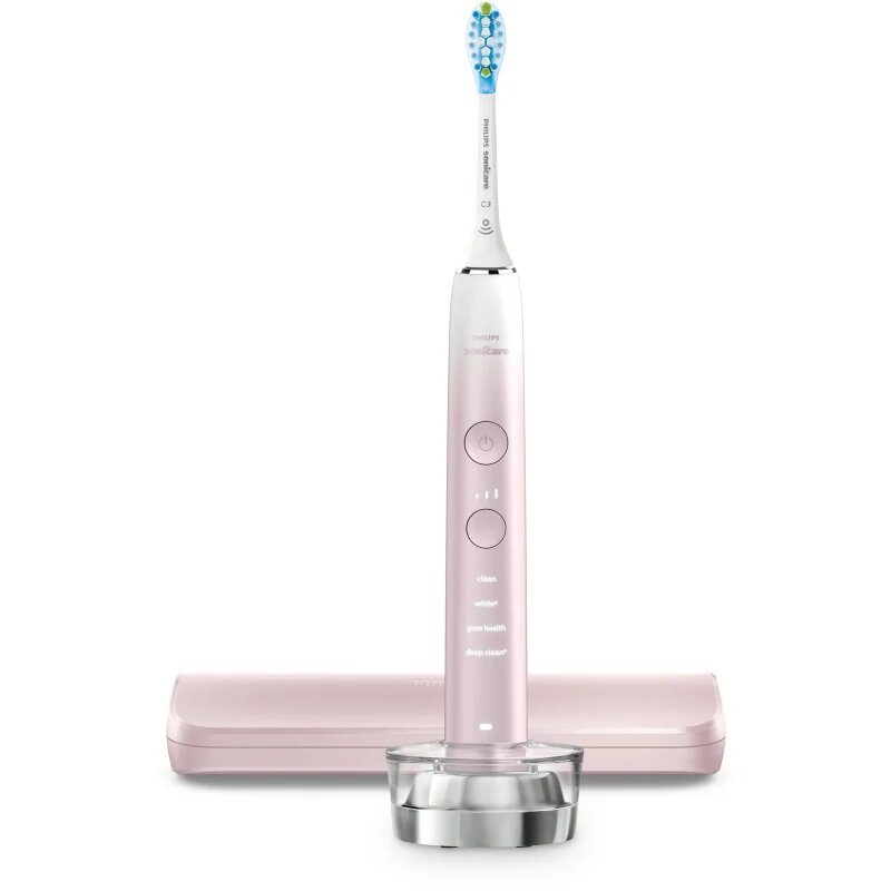 Philips Sonicare DiamondClean 9000 HX9911/84 sonična električna zobna ščetka CleanPink/White Gradient 1 kos