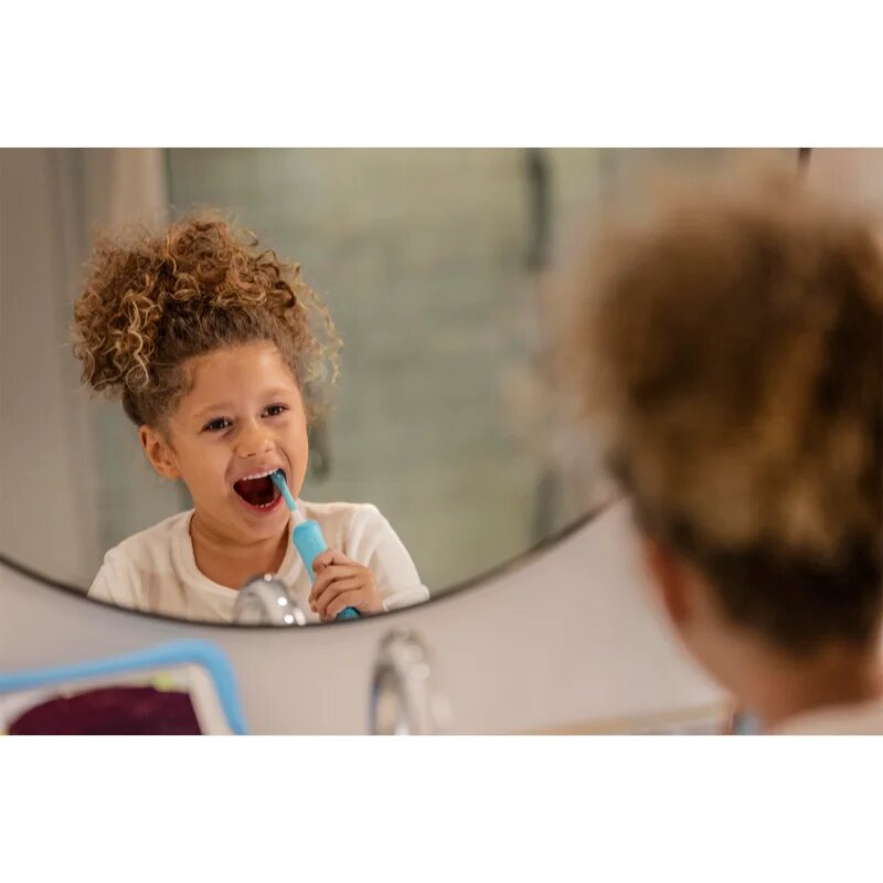 Philips Sonicare For Kids HX6322/04 sonična električna zobna ščetka za otroke z Bluetooth povezavo Aqua 1 kos