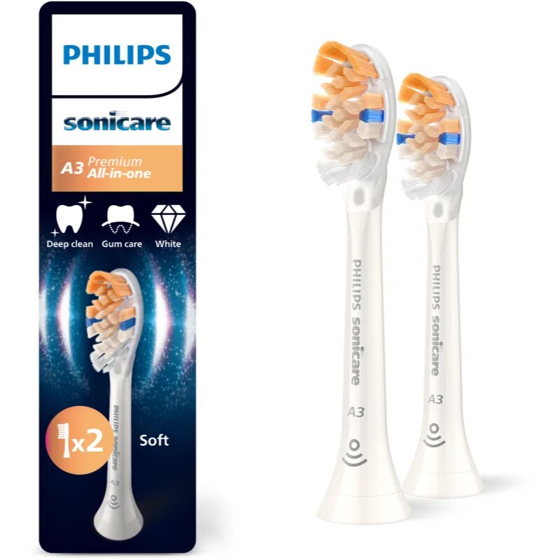 Philips Sonicare Premium All-in-One HX9092/87 nadomestne glave za zobno ščetko White 2 kos