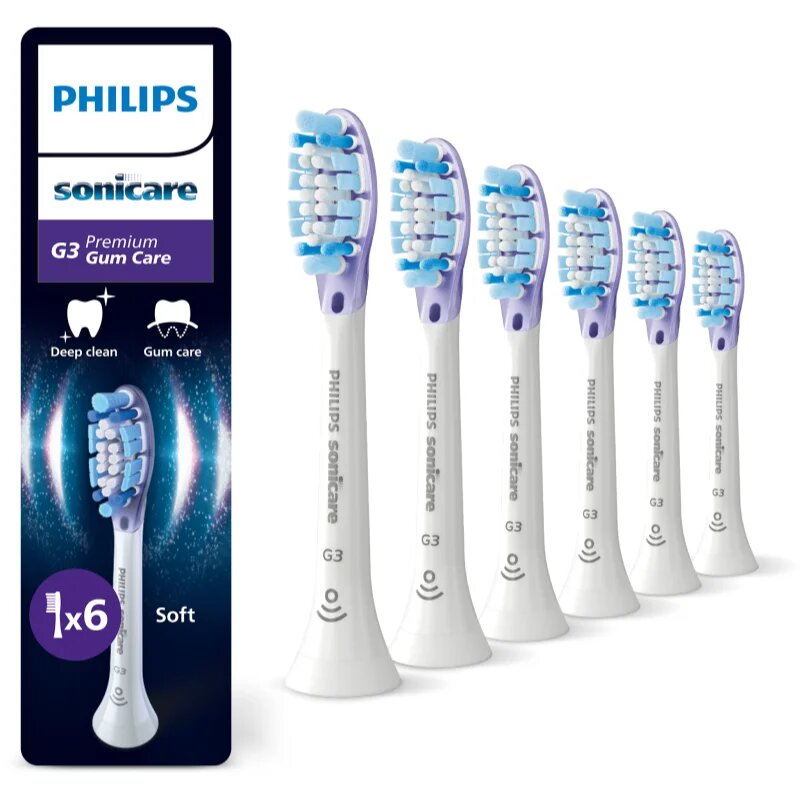 Philips Sonicare Premium Gum Care HX9056/87 nadomestne glave za zobno ščetko 6 kos