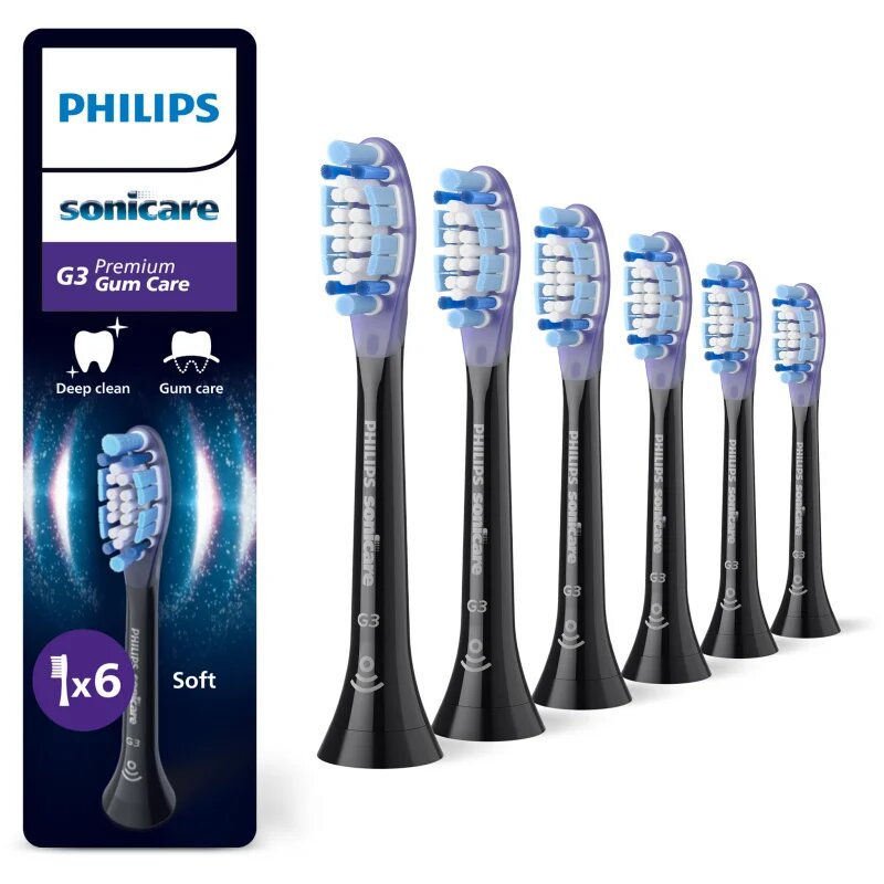 Philips Sonicare Premium Gum Care HX9056/88 nadomestne glave za zobno ščetko 6 kos