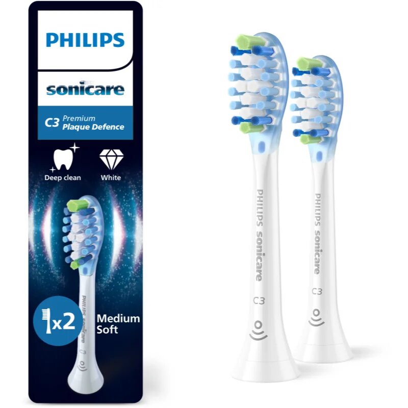 Philips Sonicare Premium Plaque Defense HX9042/87 nadomestne glave za zobno ščetko 2 kos