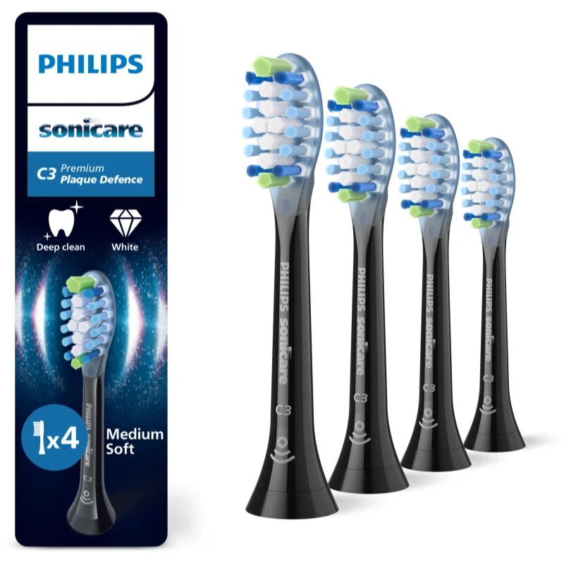Philips Sonicare Premium Plaque Defense HX9044/88 nadomestne glave za zobno ščetko 4 kos