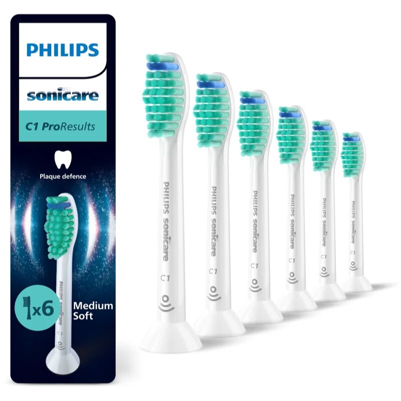 Philips Sonicare ProResults HX6016/87 nadomestne glave za zobno ščetko 6 kos