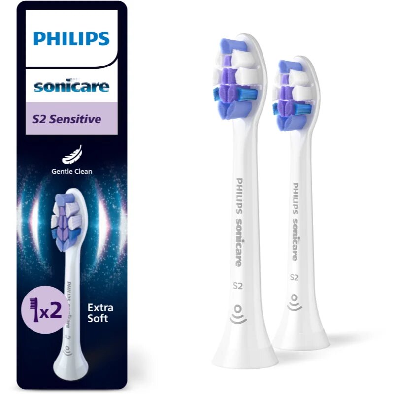 Philips Sonicare Sensitive HX6052/87 nadomestne glave za zobno ščetko 2 kos