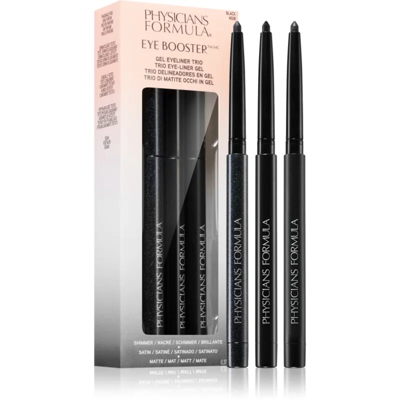 Physicians Formula Eye Booster™ Gel Eyeliner Trio set dekorativne kozmetike za oči odtenek Black
