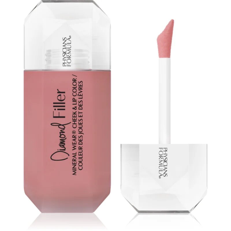 Physicians Formula Mineral Wear® Diamond Filler šminka za ustnice in lička odtenek Brilliant Peach 7.3 ml
