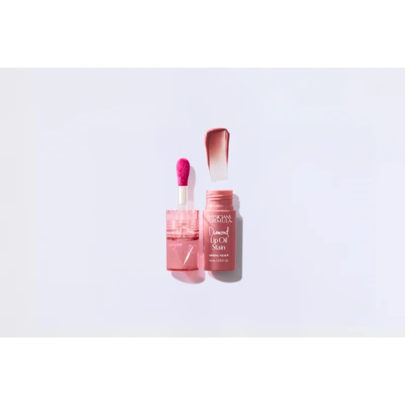 Physicians Formula Mineral Wear® Diamond Lip Oil Stain tonirno olje za ustnice odtenek Radiant Rose 4.6 ml