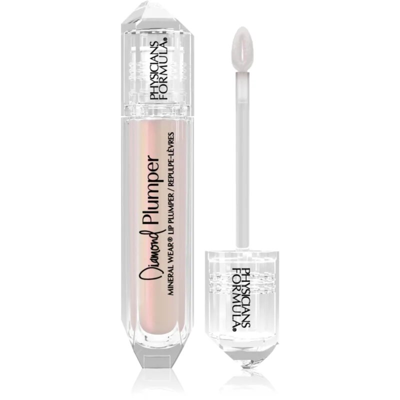 Physicians Formula Mineral Wear® Diamond Plumper sijaj za volumen ustnic odtenek Light Pink Princess Cut 5 ml