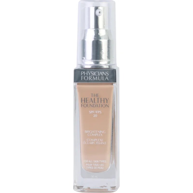 Physicians Formula The Healthy Foundation posvetlitveni kremasti tekoči puder SPF 20 odtenek Light Cool 1 30 ml