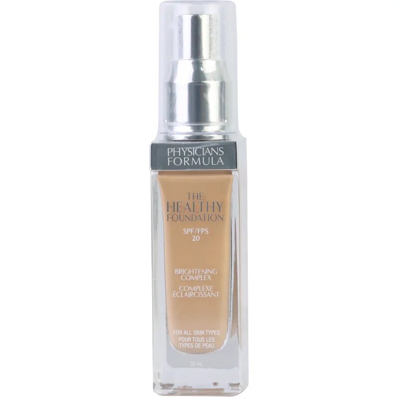 Physicians Formula The Healthy Foundation posvetlitveni kremasti tekoči puder SPF 20 odtenek Medium Warm 2 30 ml