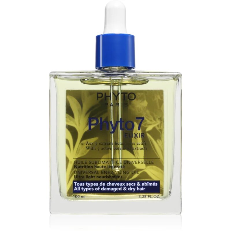 Phyto 7 Elixir Universal Enhancing Oil olje za poškodovane lase 100 ml