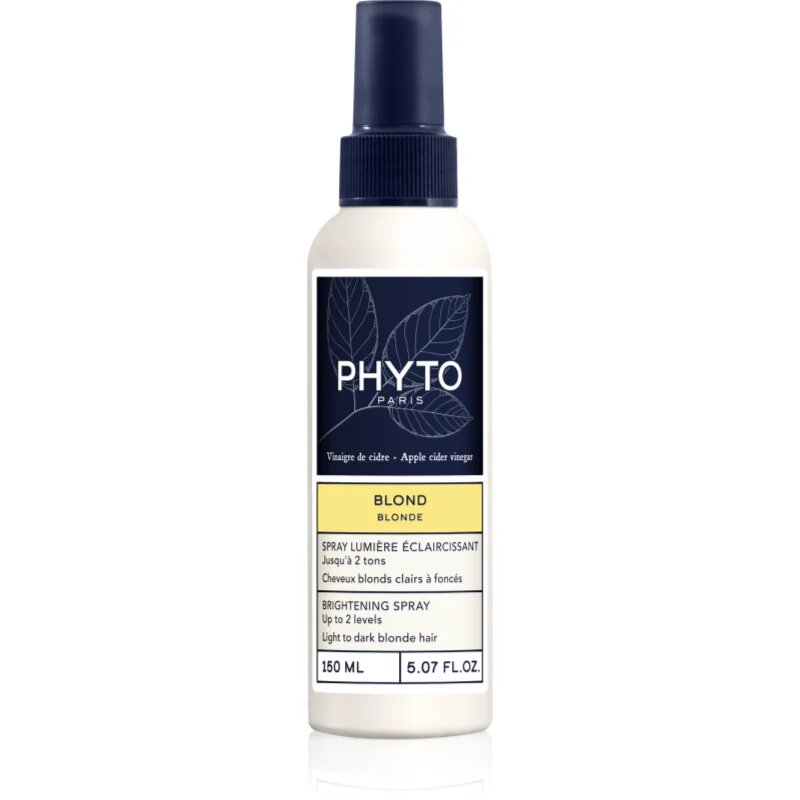 Phyto Blond Brightening Spray fluid za osvetljevanje za lase v pršilu 150 ml