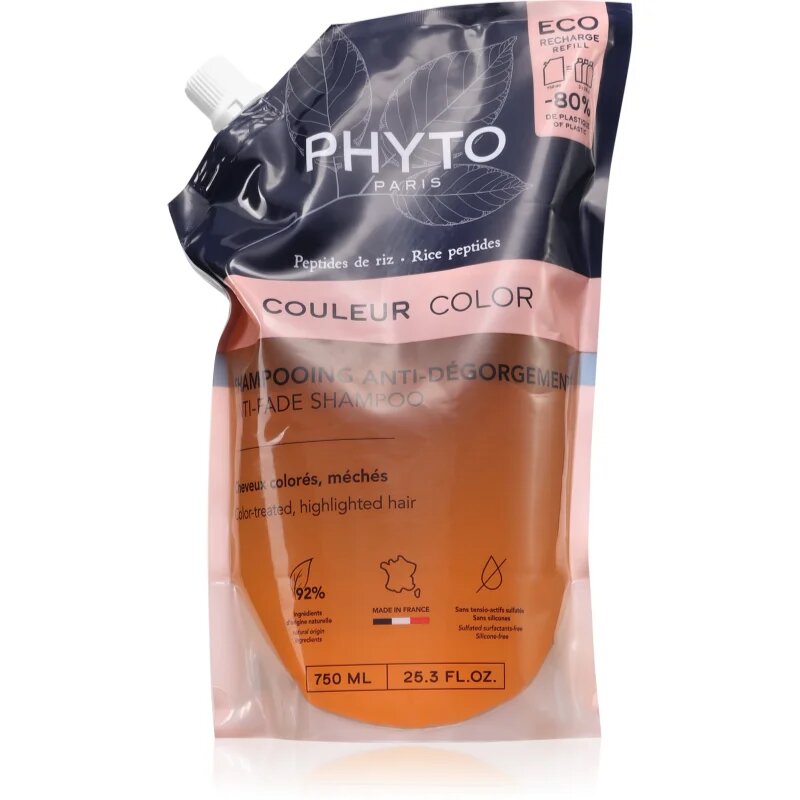 Phyto Color Anti-Fade Shampoo šampon za barvane lase 750 ml