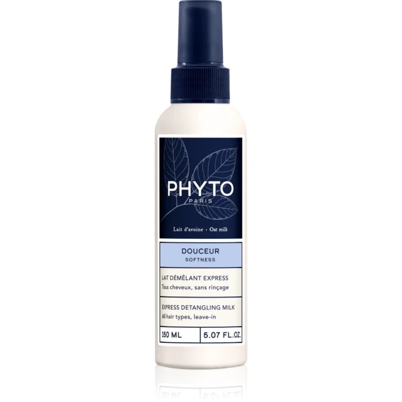 Phyto Douceur Softness Express Detangling Milk mleko za lase za lažje razčesavanje las 150 ml