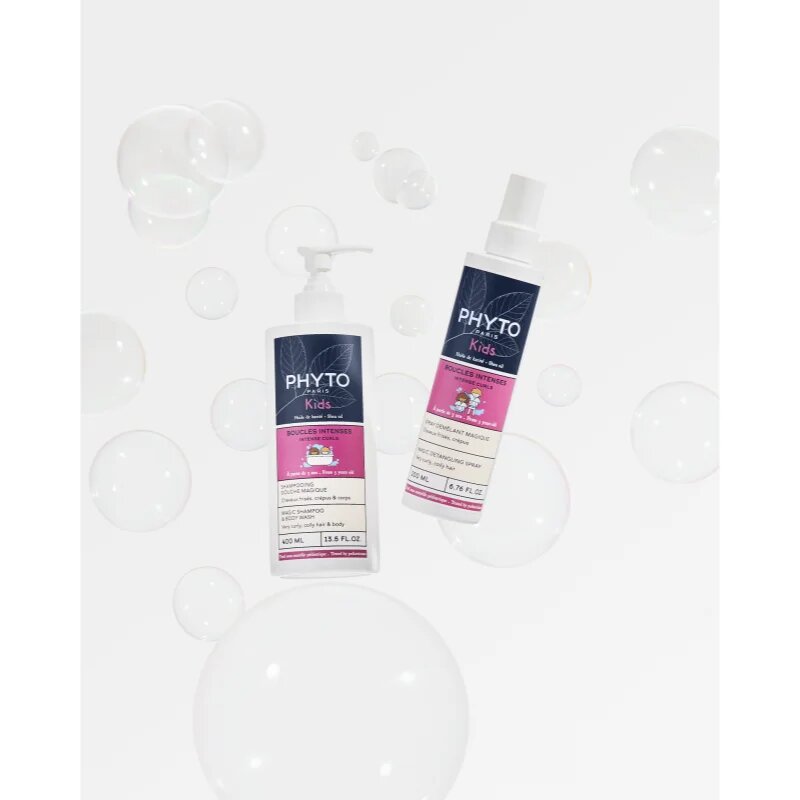 Phyto Kids Intense Curls Magic Shampoo & Body Wash šampon in gel za prhanje za otroke 400 ml