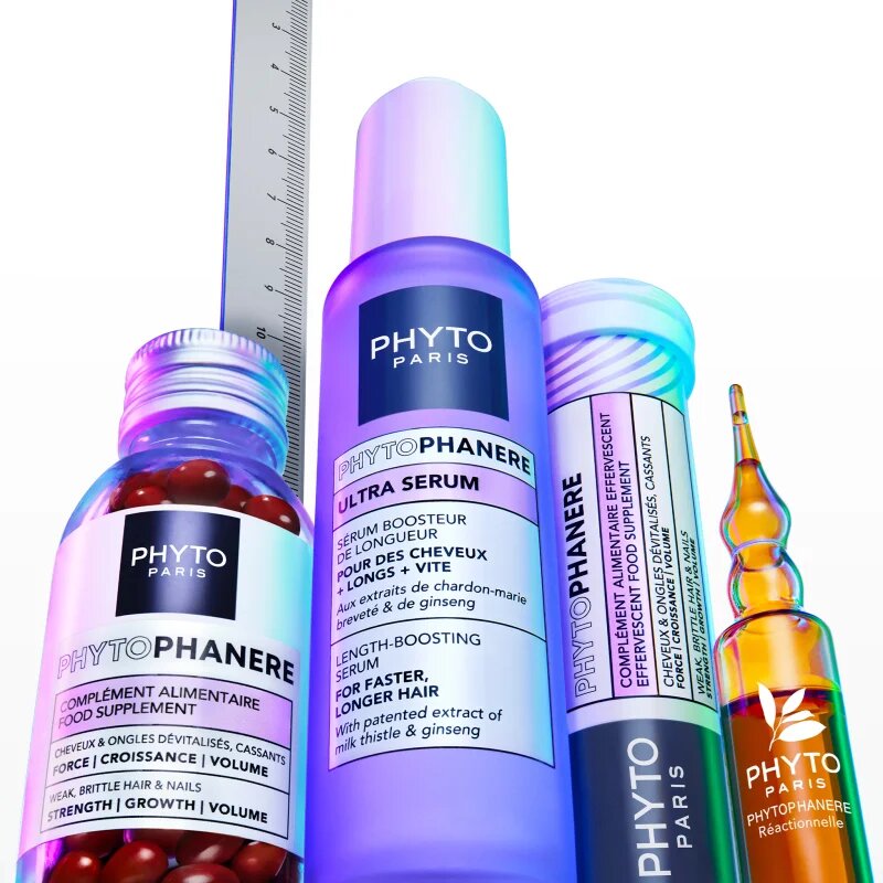 Phyto Phanere Ultra Length-Boosting Serum serum za okrepitev in rast las 50 ml