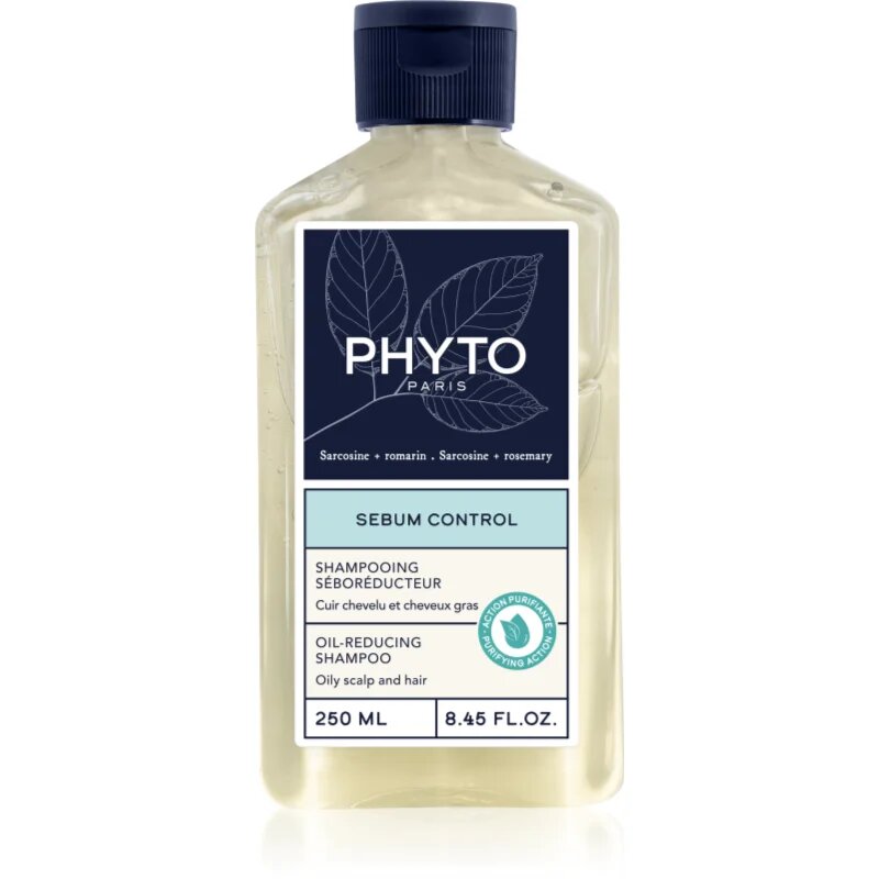 Phyto Sebum Control Oil-Reducing Shampoo šampon za mastno lasišče 250 ml