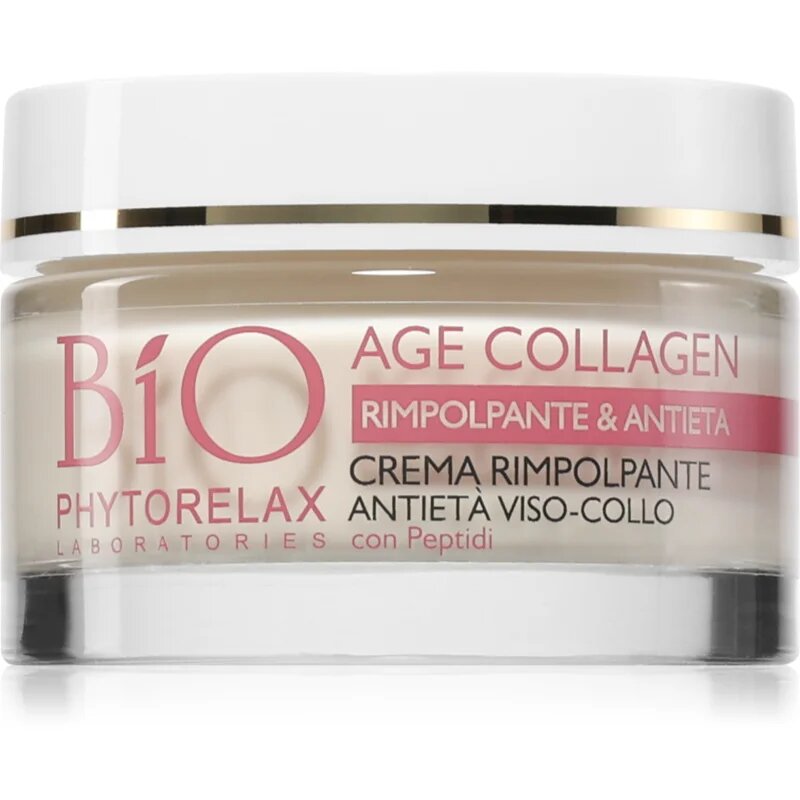Phytorelax Laboratories Age Collagen posvetlitvena krema proti gubam za učvrstitev obraza 50 ml