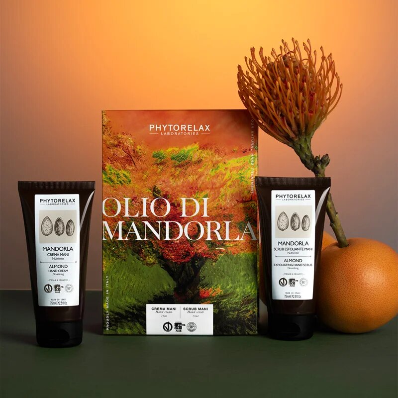 Phytorelax Laboratories Almond darilni set za roke