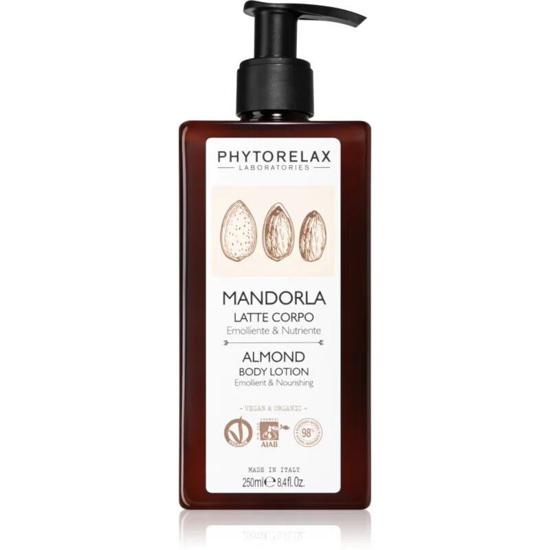 Phytorelax Laboratories Almond hranilni losjon za telo 250 ml