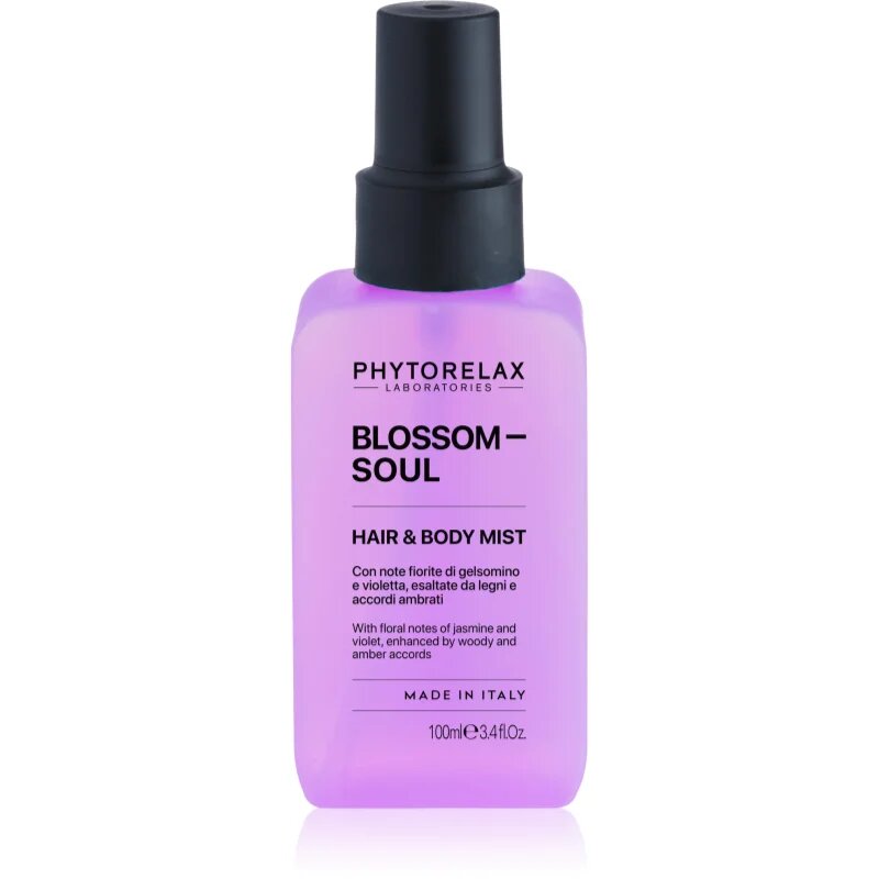 Phytorelax Laboratories Blossom Soul parfumska meglica za telo in lase za ženske 100 ml