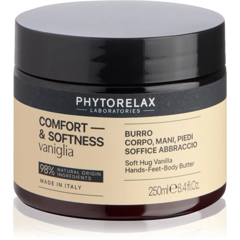 Phytorelax Laboratories Comfort & Softness Vanilla maslo za roke noge in telo 250 ml
