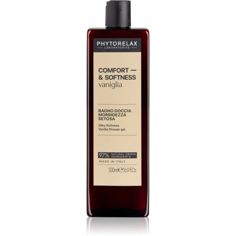 Phytorelax Laboratories Comfort & Softness Vanilla negovalni gel za prhanje 500 ml