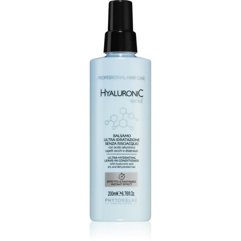 Phytorelax Laboratories Hyaluronic Acid balzam brez spiranja za suhe lase 200 ml