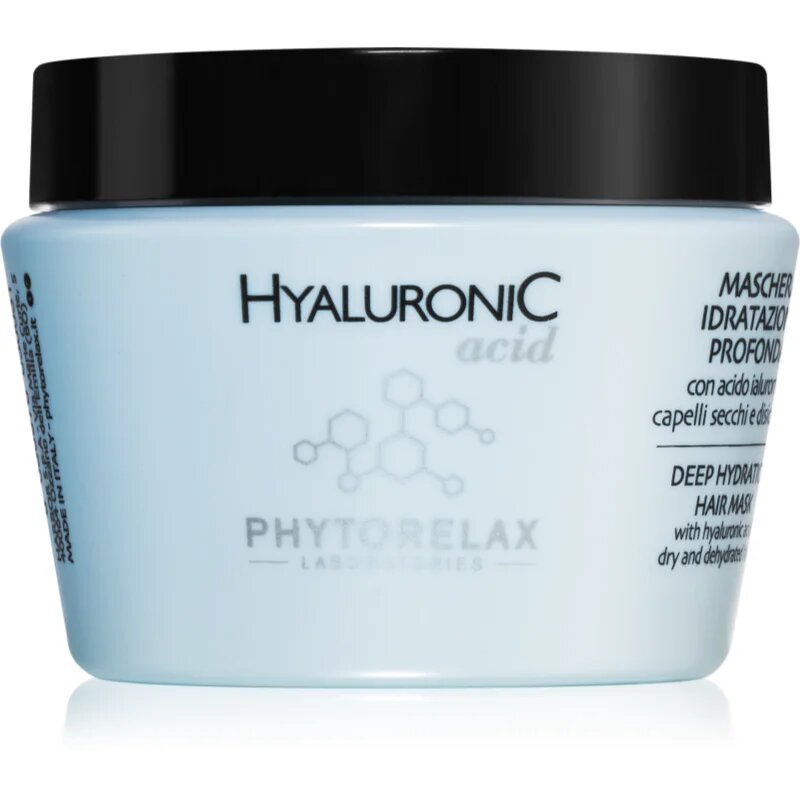 Phytorelax Laboratories Hyaluronic Acid hranilna maska za suhe lase 250 ml