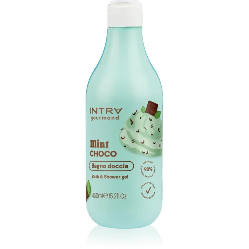 Phytorelax Laboratories Intra Gourmand Mint Choco gel za prhanje in kopanje 450 ml