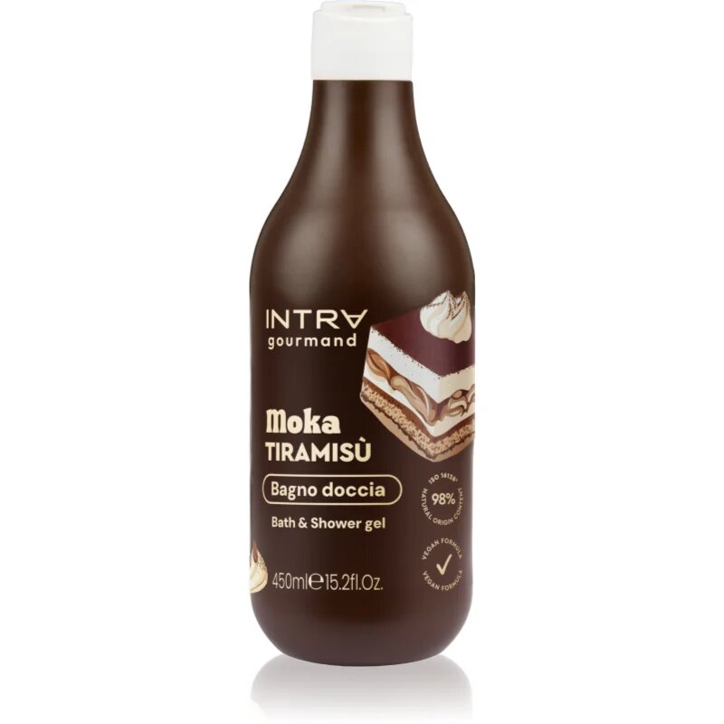 Phytorelax Laboratories Intra Gourmand Moka Tiramisu gel za prhanje in kopanje 450 ml