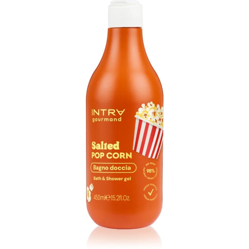 Phytorelax Laboratories Intra Gourmand Salted Popcorn gel za prhanje in kopanje 450 ml