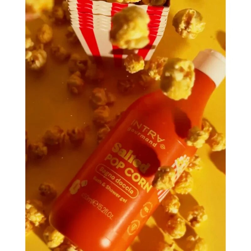 Phytorelax Laboratories Intra Gourmand Salted Popcorn gel za prhanje in kopanje 450 ml