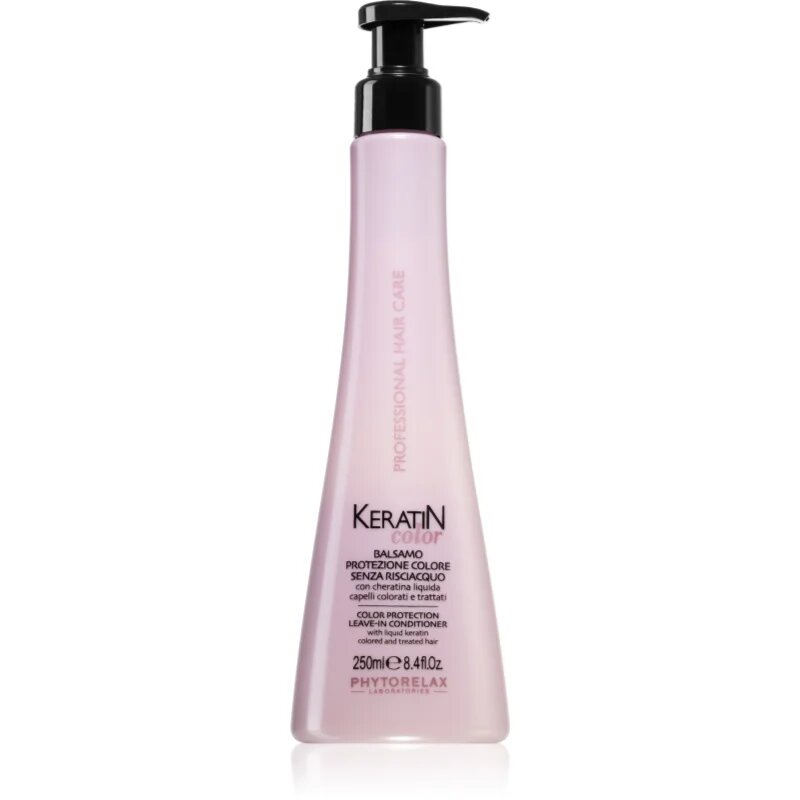 Phytorelax Laboratories Keratin Color balzam brez spiranja za barvane lase 250 ml