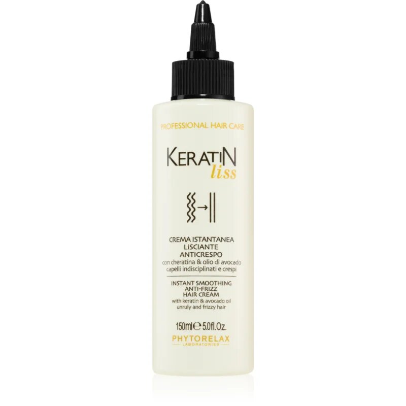 Phytorelax Laboratories Keratin Liss gladilna krema za lase 150 ml