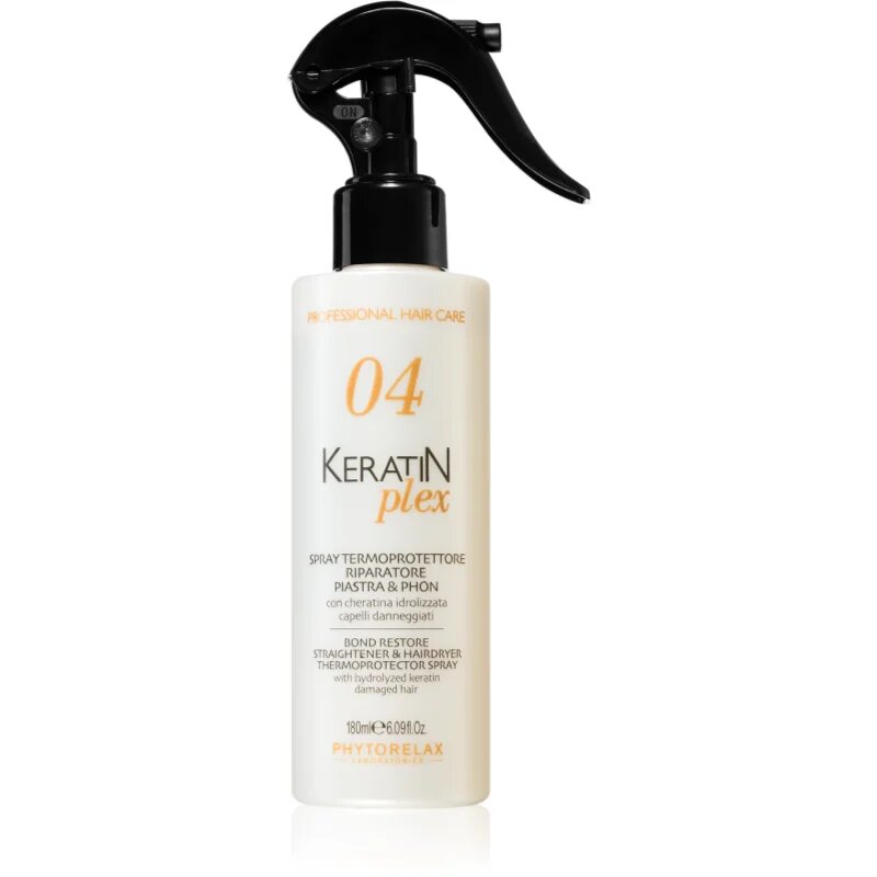 Phytorelax Laboratories Keratin Plex zaščitno pršilo za toplotno oblikovanje las 180 ml
