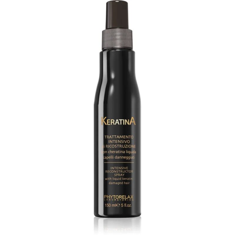 Phytorelax Laboratories Keratina keratinsko pršilo za glajenje in obnovo poškodovanih las 150 ml